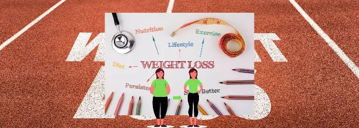 From Flab to Fab: Your Comprehensive Guide to Weight Loss - Bij Brigade Hub! Illustration of a person transforming from flab to fab through weight loss. - Bij Brigade Hub!